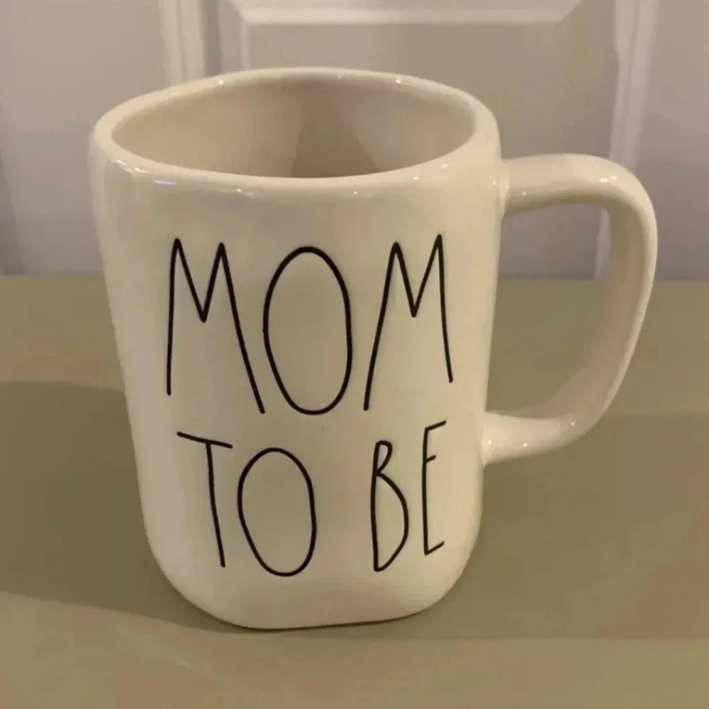 Rae Dunn Mug “MOM TO BE” Artistian Collection By Magenta Coffee Cup NEW